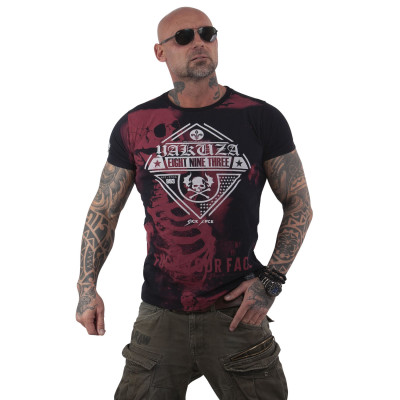 Yakuza Herren T-Shirt Xray TSB 13045 (Schwarz)