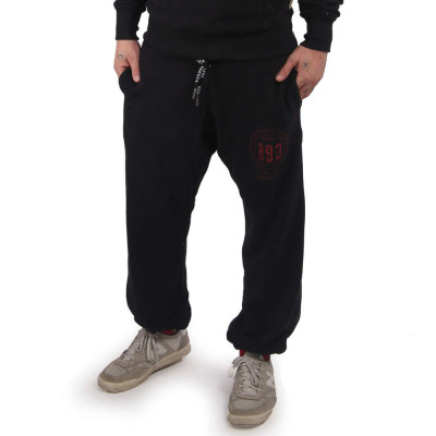 Yakuza Herren Jogginghose Through Loose JOB 15009 (Schwarz)