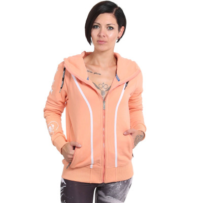 Yakuza Damen Kapuzenjacke 893 Love GHZB 15103 (Papaya Punch)