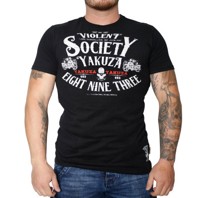 Yakuza Violent Society T-Shirt TSB 10019 (Schwarz)