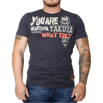 Yakuza U R Beautiful T-Shirt TSB 10004 (Ebony)