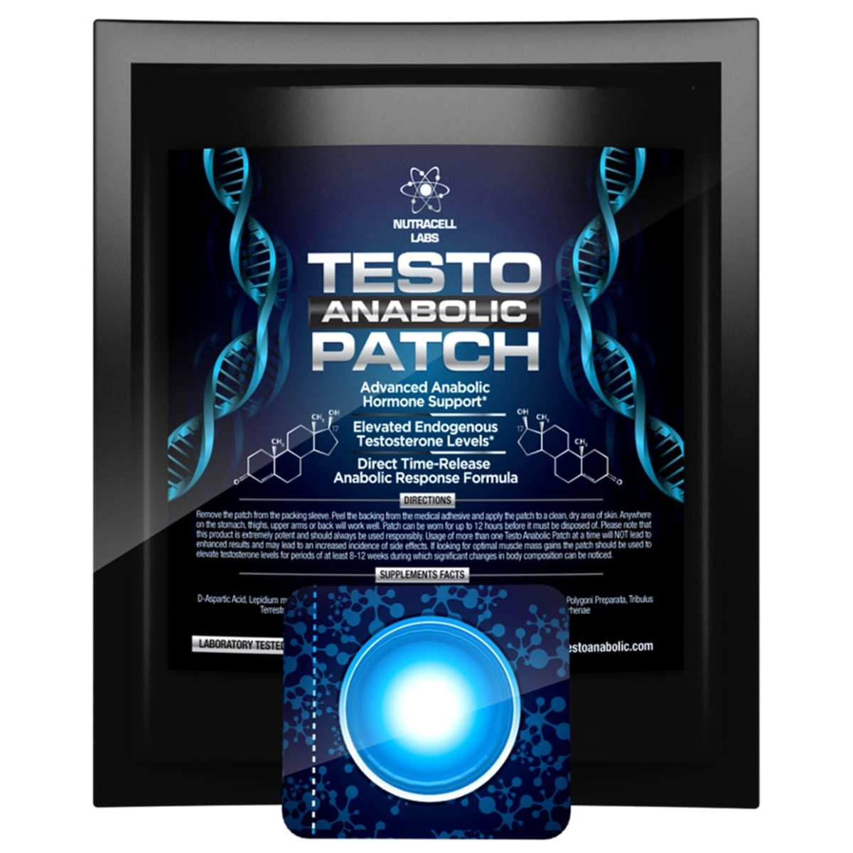 NutraCell Labs Testo Anabolic Patch / Testosteron...