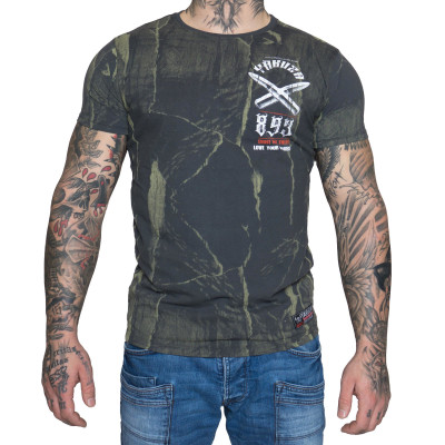 Yakuza T-Shirt Herren Bullets TSB 11036 (Dark Shadow)